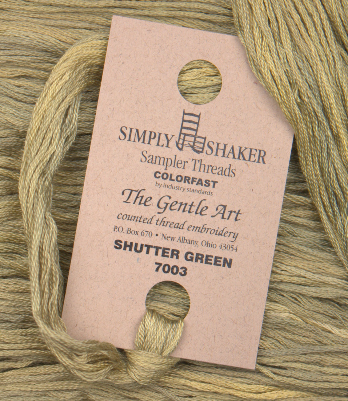 Shutter Green -  7003 - Gentle Arts Threads