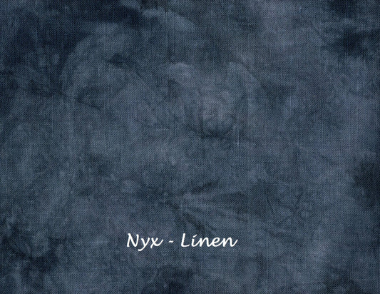 28 CT Linen -Nyx -Under the Sea Fabrics