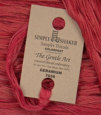 Geranium - 7036 - Gentle Arts Threads