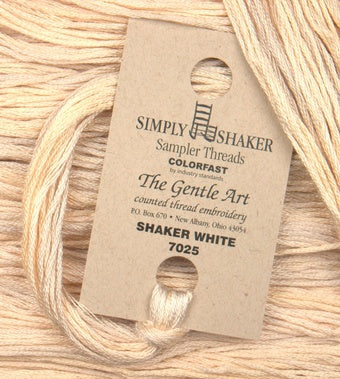 Shaker White - 7025 - Gentle Arts Threads