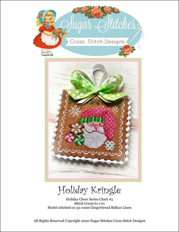 Holiday Kringle, Holiday Cheer Series Chart #5 by Sugar Stitches