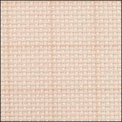 14 ct aida easy count/grid ivory-16.5x25