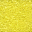 MH 00128 yellow glass seed bead