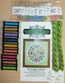 Eggs Ala Round Embellishment Pack- GP-174- Glendon Place