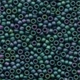 MH 03028 Juniper Green antique seed bead