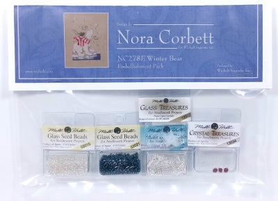 Winter Bear Embellishment Pack- NC278E - Nora Corbett for Wichelt Imports,Inc