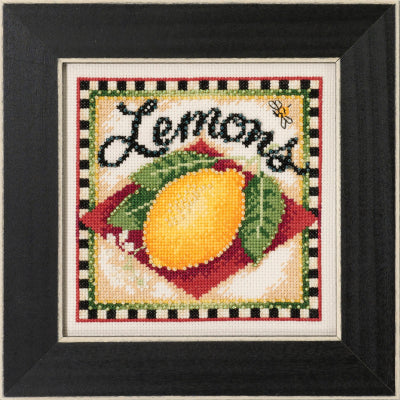 Lemons- market Fresh Debbie Mumm Design, DM30-2312 by Mill Hill