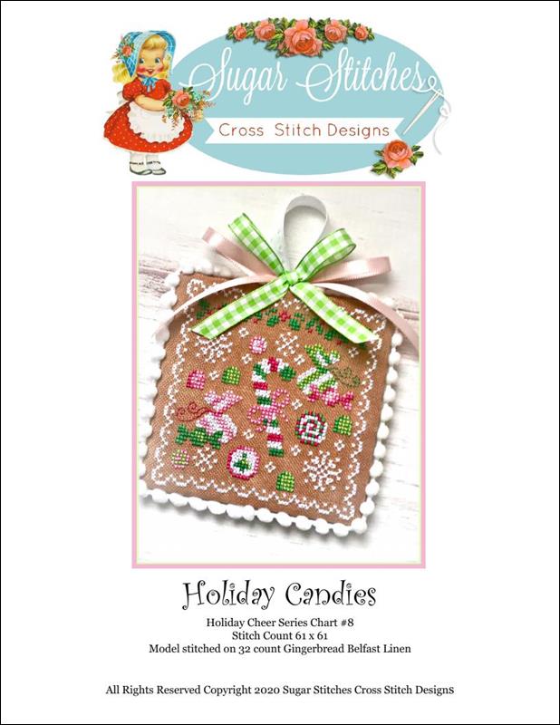 Holiday Candies, Holiday Cheer Series Chart #8 by Sugar Stitches