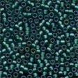 MH 65270 Bottle Green frosted seed bead