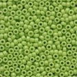 MH 02066 Yellow Green crayon seed bead