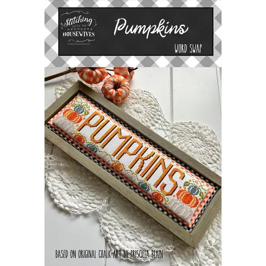 Pumpkins Word swap series by Stitchin* with the Housewives