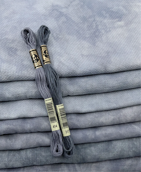 28 ct Lugana- LeStrange -atomic ranch Fabrics