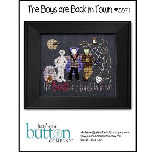 The Boys Are Back in Town by Just Another Button Company