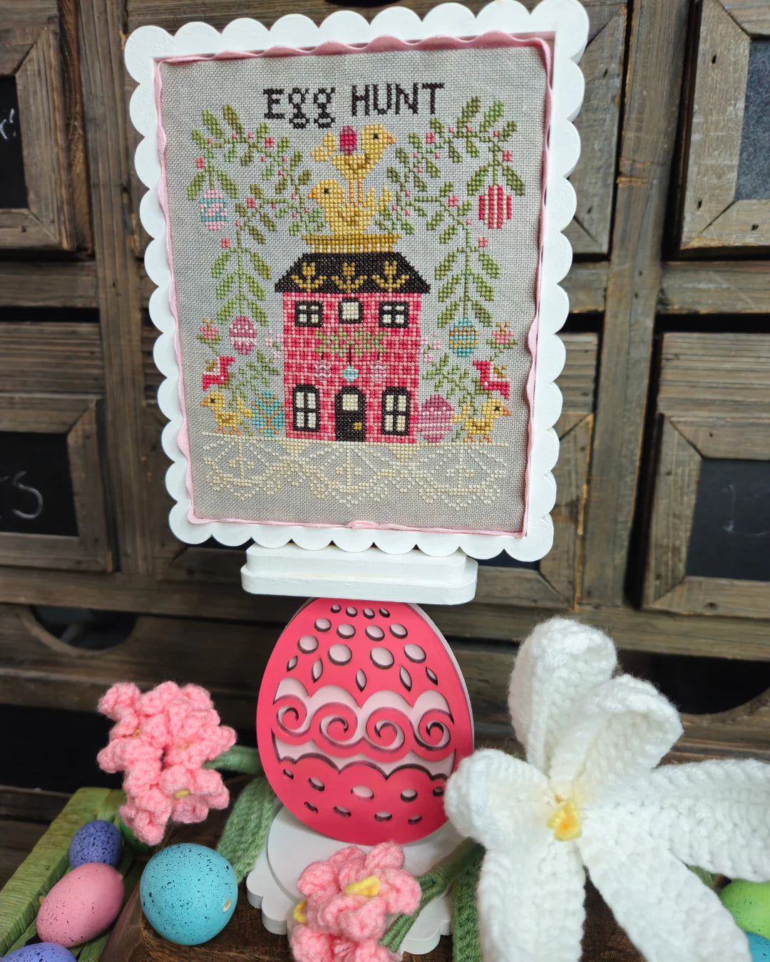 Egg Hunt - Quaint Rose Needlearts