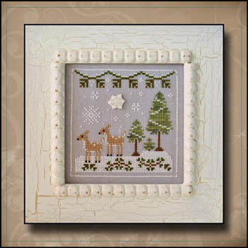 Snowy Deer - Frosty Forest Series by Country Cottage Needleworks