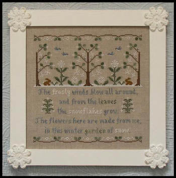 Garden of Snow - Country Cottage Needleworks