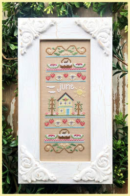 June Sampler - Sampler of the Month Series by Country Cottage Needleworks