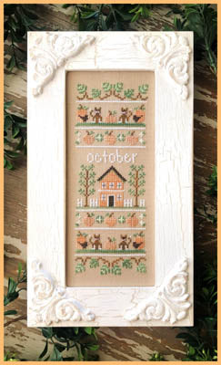 October Sampler - Sampler of the Month Series by Country Cottage Needleworks
