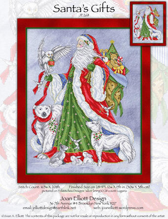 Santa’s Gifts by Joan Elliott Designs