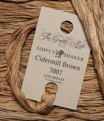 Cidermill Brown - 7007 - Gentle Arts Threads