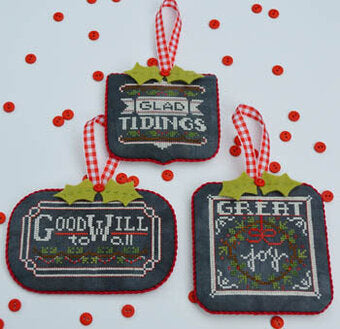 Christmas Collection Part 2-Chalkboard Ornament Series  by Hands on Design