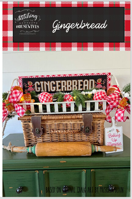 Gingerbread ( word swap style) by Stitching with the Housewives