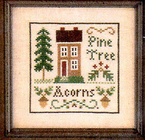 Acorns & Pines by Little House Needleworks