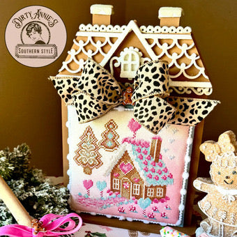 All Seasons Gingerbread House - Valentine’s Day Gingerbread House by Dirty Annie.