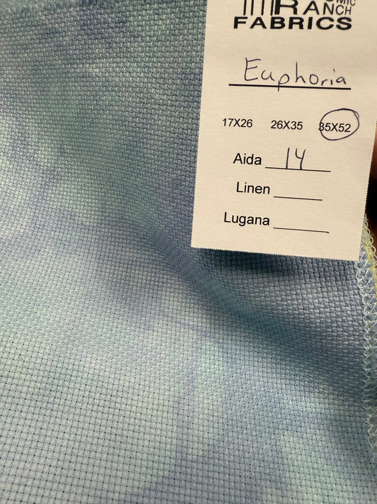 Euphoria, 14ct aida, Fat Quarter Cut- Atomic Ranch Fabrics