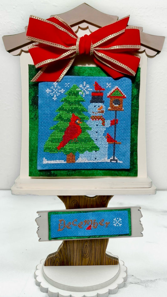 December Feathered Friends - Nashville Collaboration - Sister Lou Stitches