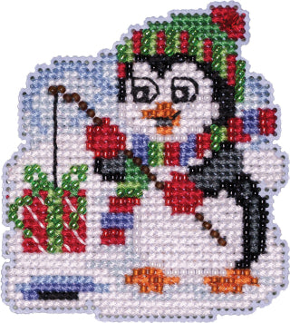 Fishing Penguin - MH18-2336 - Winter Holiday Collection- Mill Hill