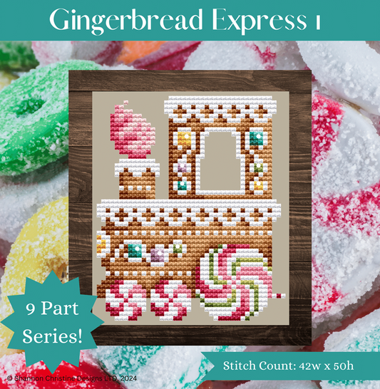 Gingerbread Express 1 - Shannon Christine Designs