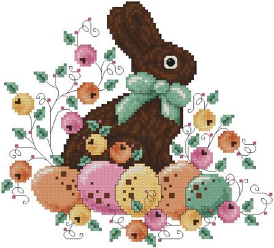 Chocolate Bunny - Kitty & Me Designs