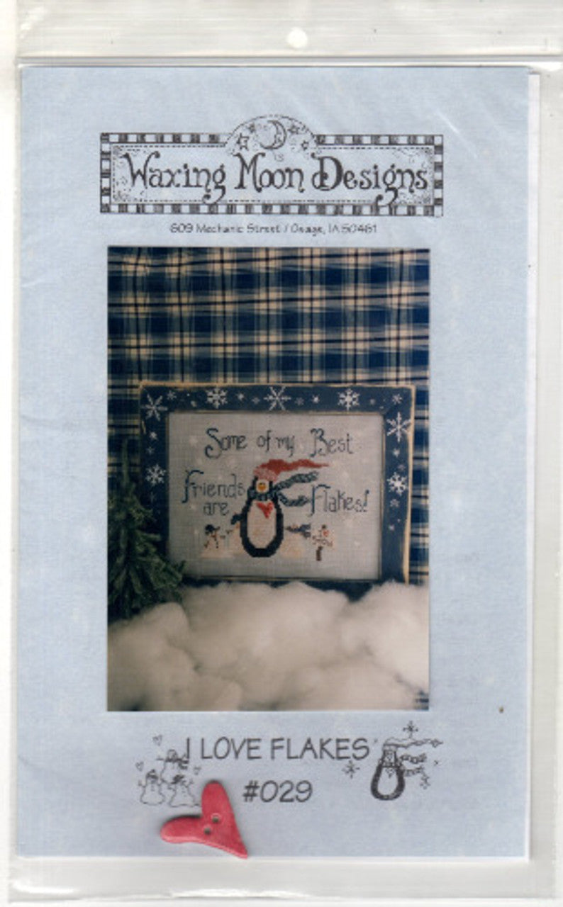 I Love Flakes - Waxing Moon Designs