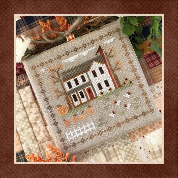 Old Farmhouse - Chart #2 - Fall on the Farm Series - Little House Needleworks
