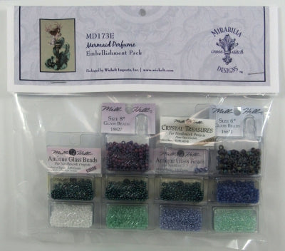 Mermaid Perfume Embellishment Pack - MD173E - Mirabilia Designs