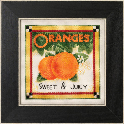 Oranges - Market Fresh series by Debbie Mumm- DM30-2314- Mill Hill