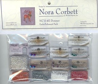 Donner Embellishment Pack - NC114E - Christmas Couriers - Nora Corbett