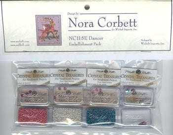 Dancer Embellishment Pack - NC115E - Christmas Eve Couriers - Nora Corbett