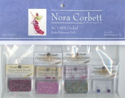 Orchid Embellishment Pack - NC138E - Pixie Couture Series - Nora Corbett