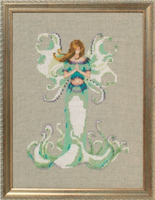 Angel White Trumpet - NC246 - Poison Pixies Series by Nora Corbett