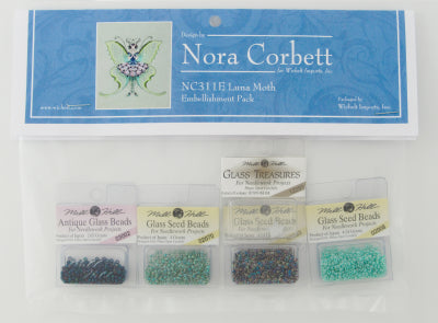 Luna Moth Embellishment Pack - NC311E - Nora Corbett