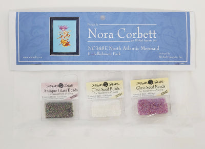 North Atlantic Mermaid Embellishment Pack - NC348E - Seven Seas Mermaids - Nora Corbett