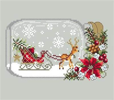 Sleigh Snow Globe - Shannon Christine Designs