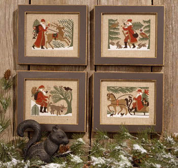 Woodland Santas - The Prairie Schooler