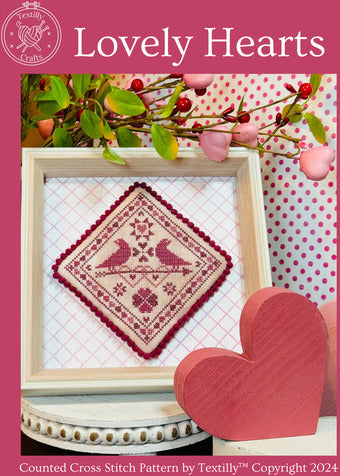 Lovely Hearts - Textilly Crafts