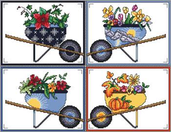 Wheelbarrow Seasons - Vickery Collection