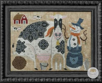 The Countryman-The Snowman Collector #10 by Cottage Garden Samplings