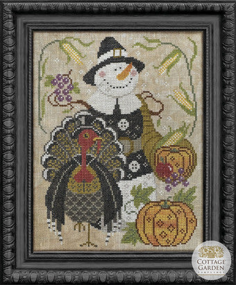 The Pilgrim-The Snowman Collector #12 by Cottage Garden Samplings