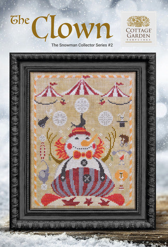 The Clown-The Snowman Collector #2 by Cottage Garden Samplings